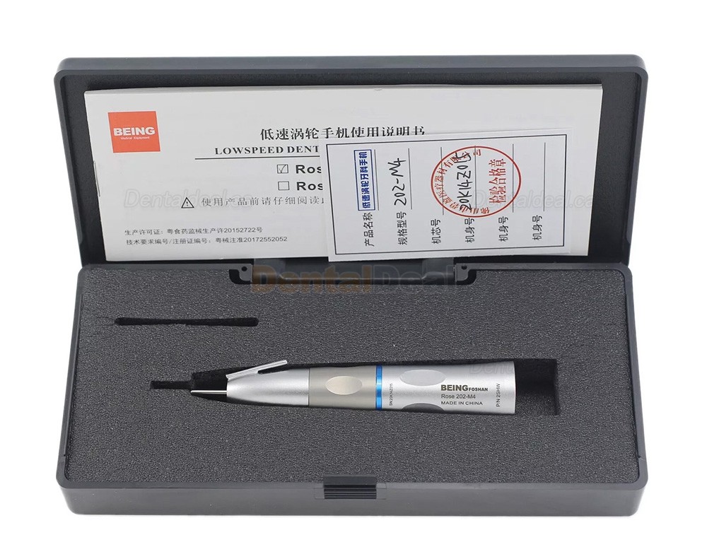 BEING 202SHBW Dental Straight Surgical Handpiece with LED Light